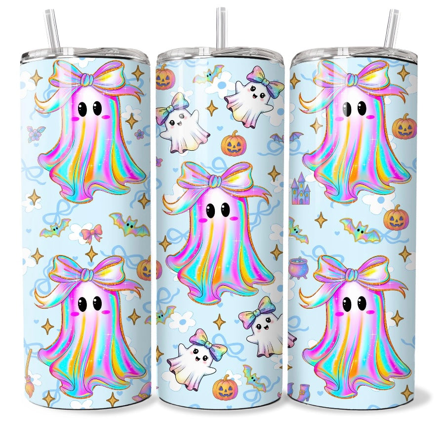 Iridescent Ghost Tumbler