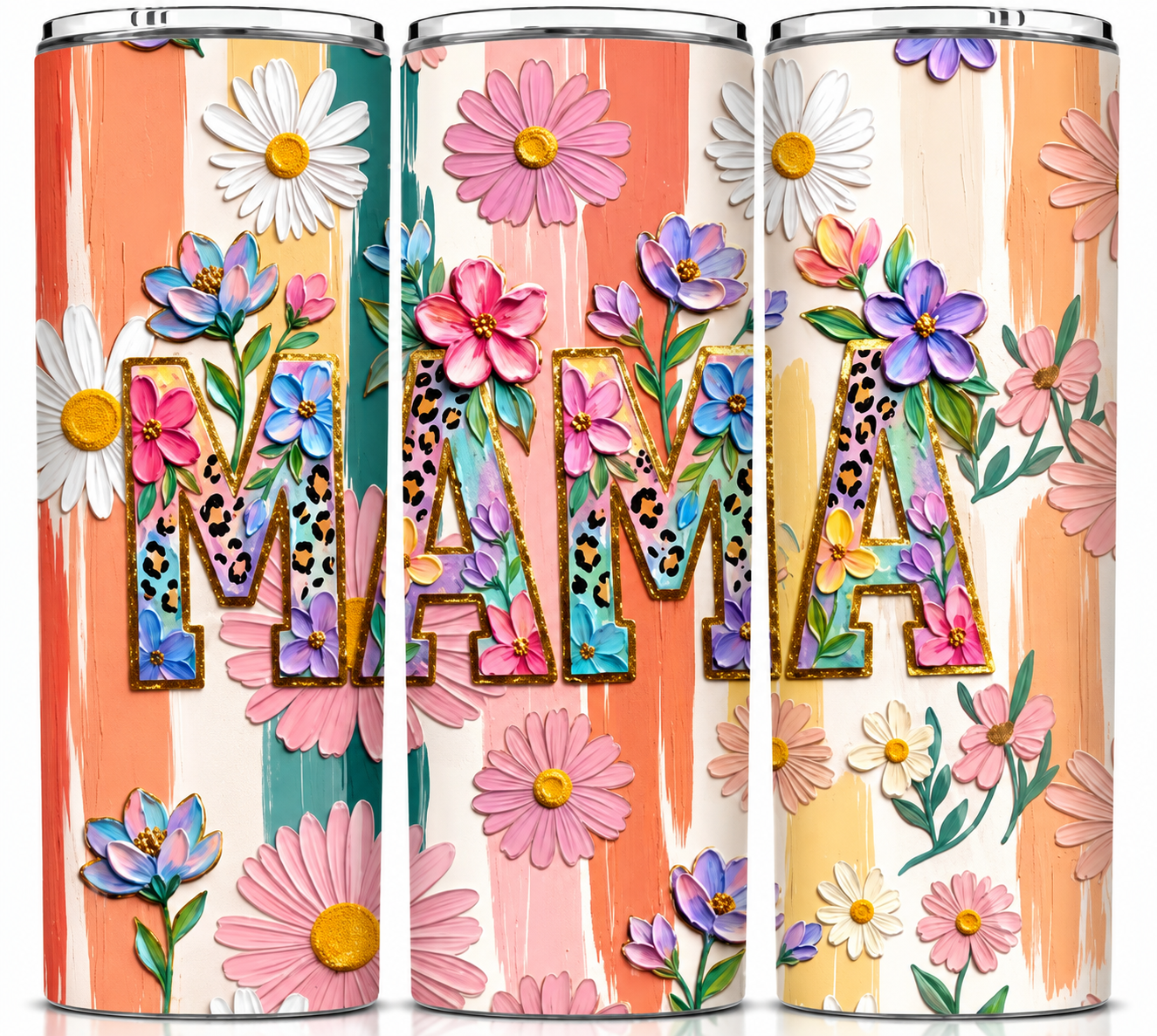 Floral Mama Tumbler