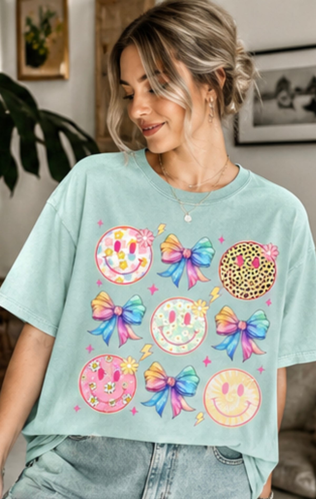 Pastel Bows and Smiles