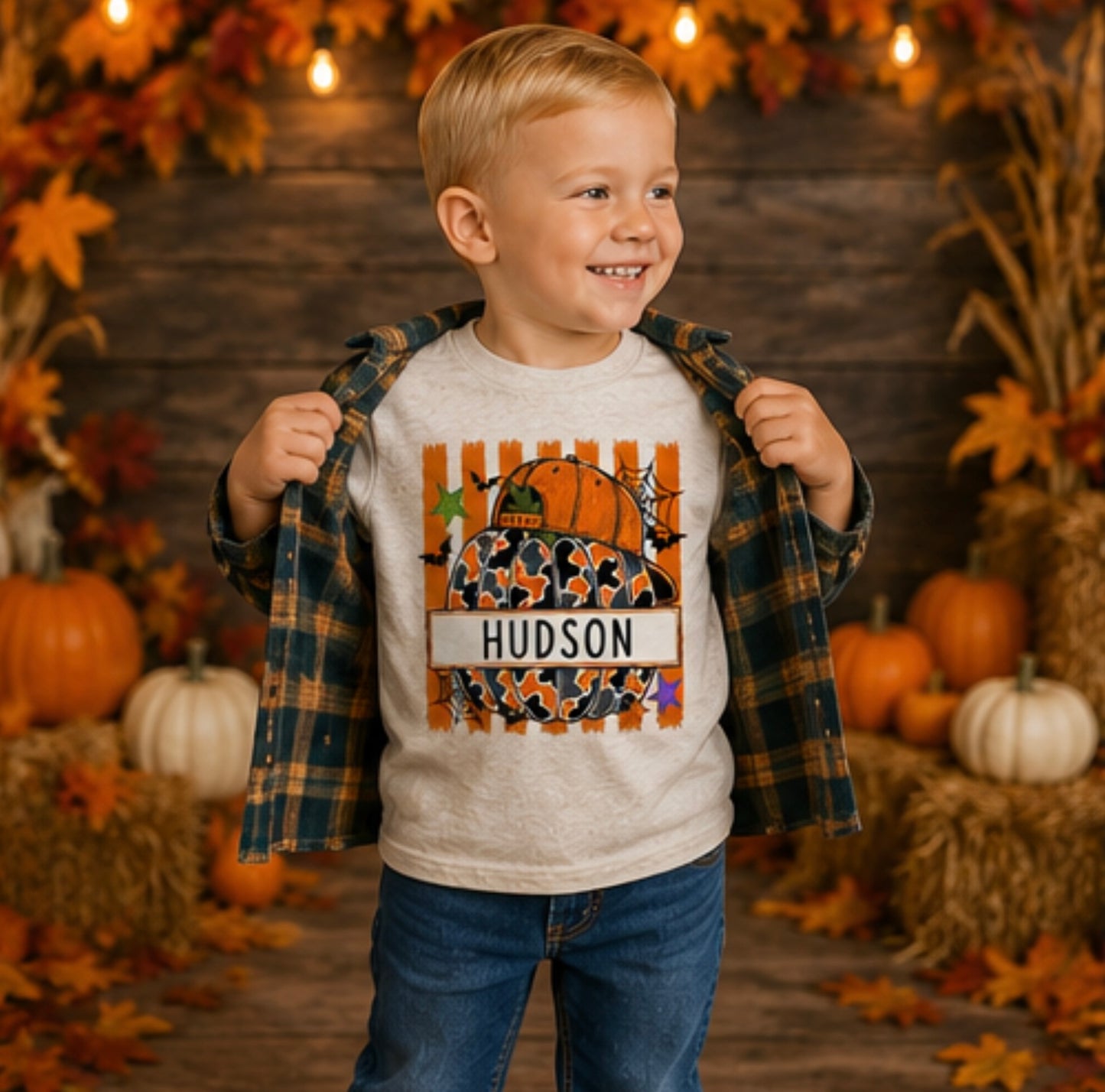 Personalized Cap Pumpkin