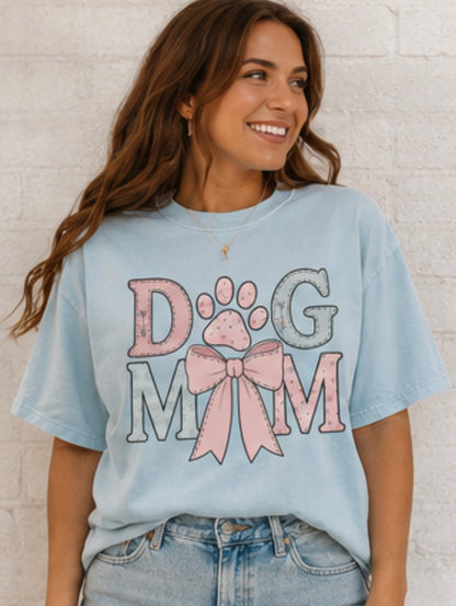 Pastel Dog Mom