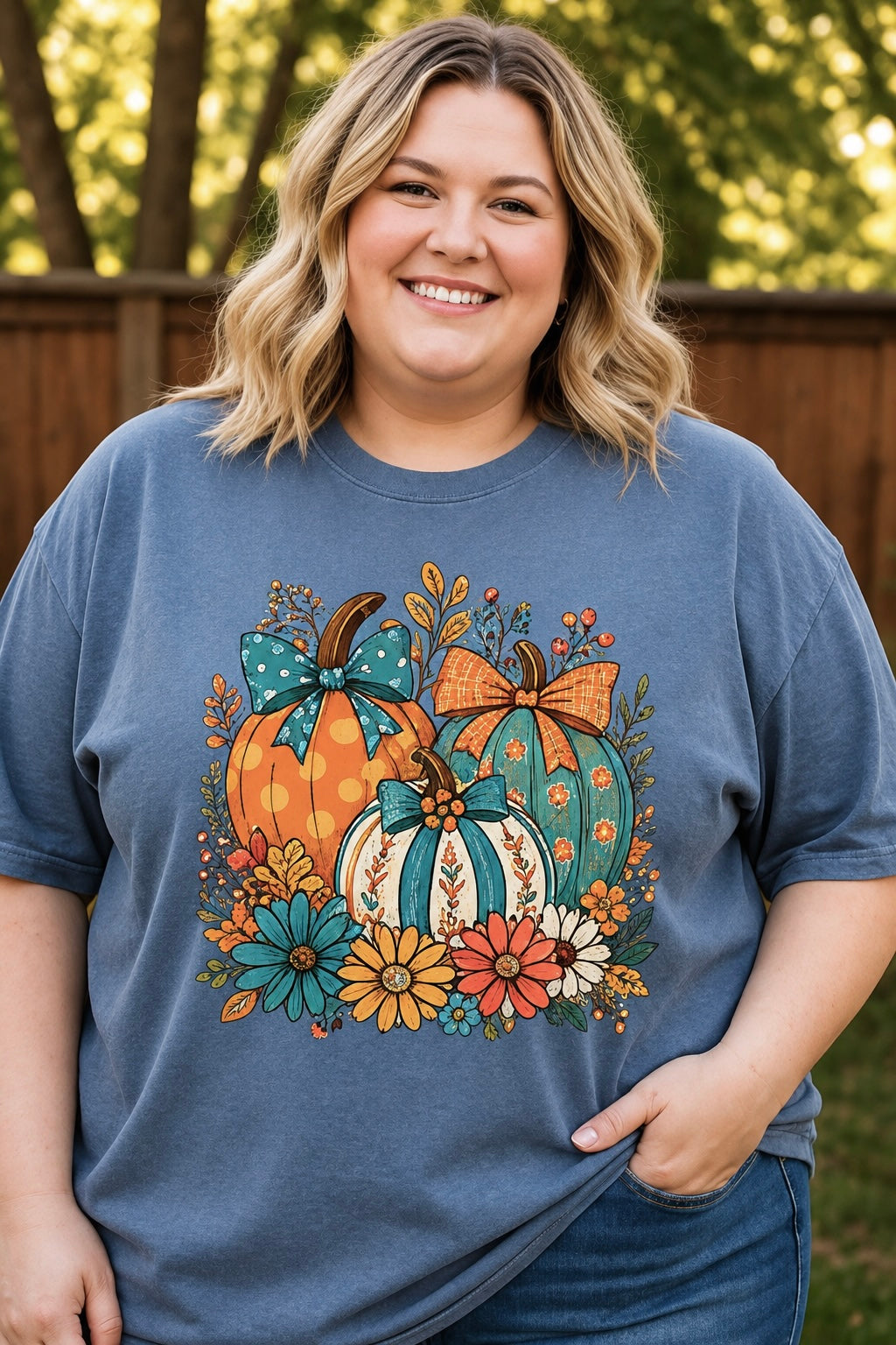Floral Pumpkin
