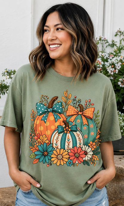 Floral Pumpkin