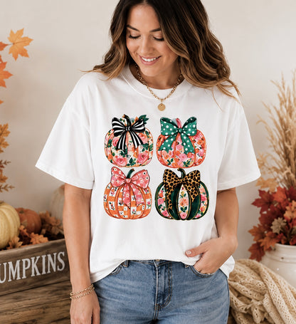 Fall Pumpkin Bow
