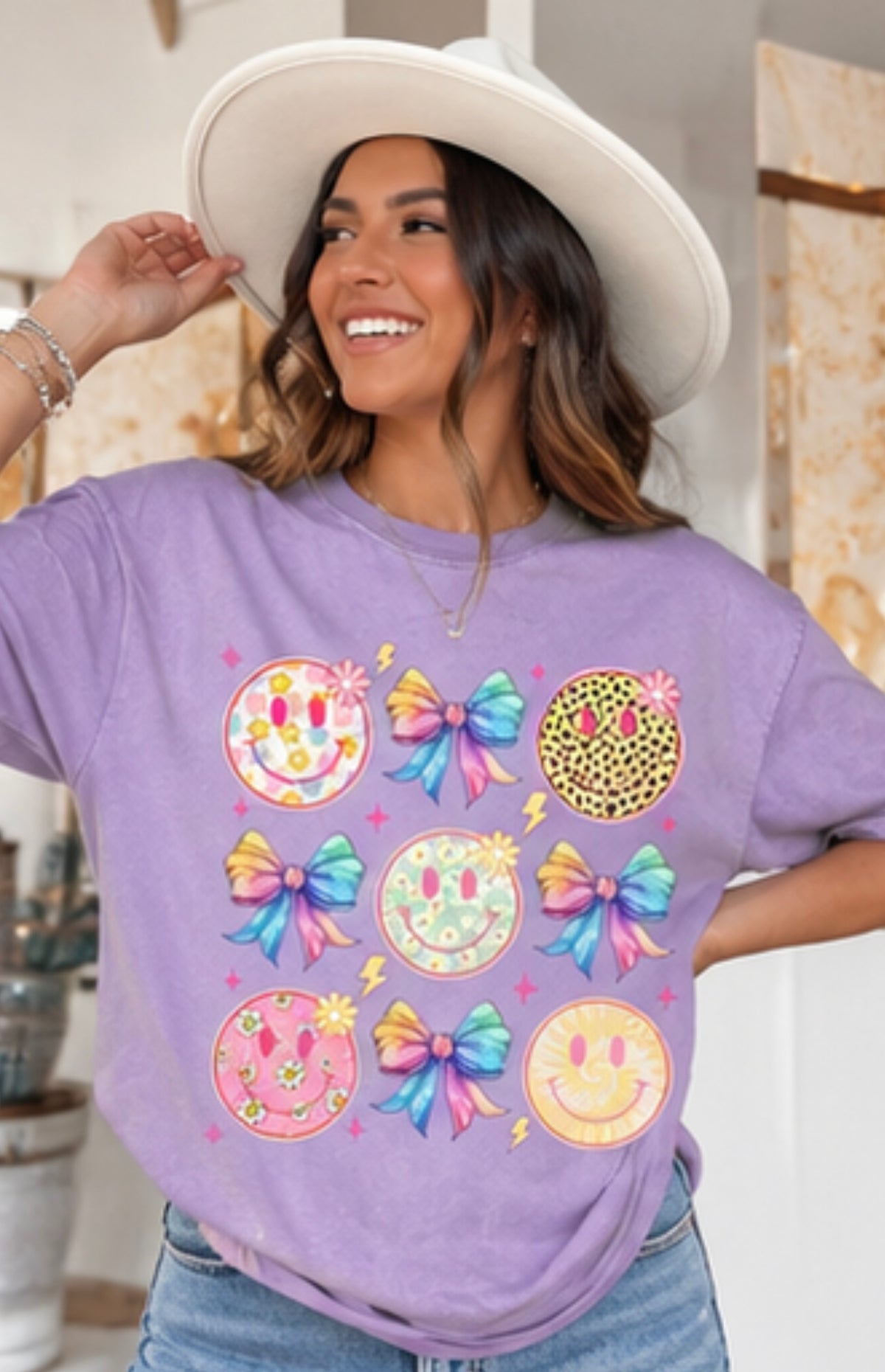 Pastel Bows and Smiles