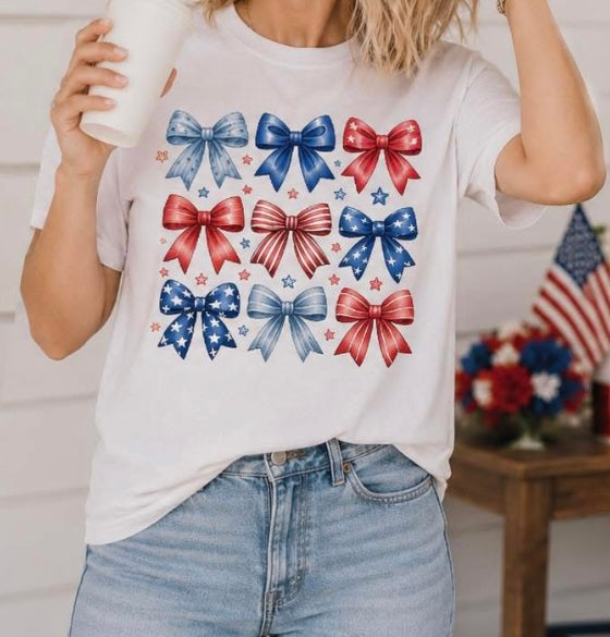 Red, White, & Bows