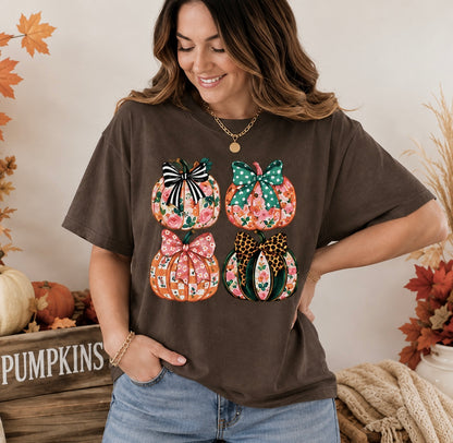 Fall Pumpkin Bow