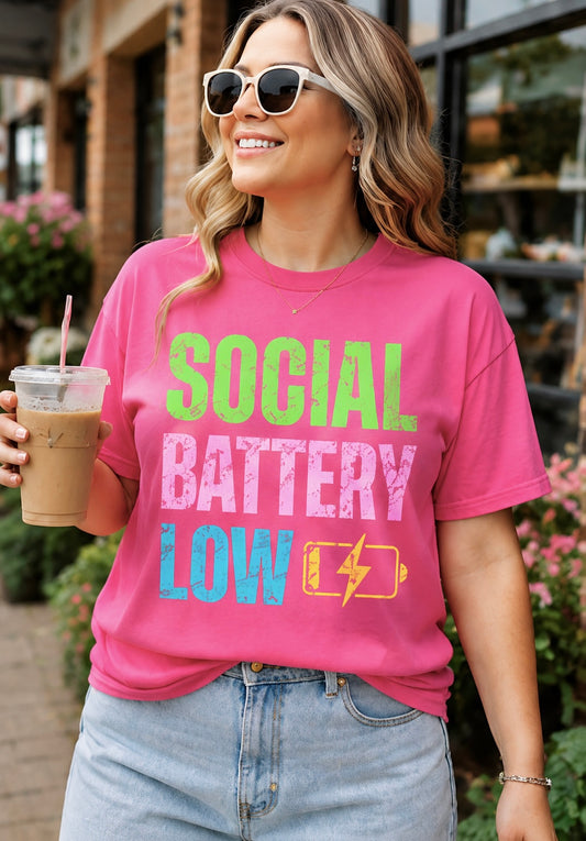 Social Battery Low