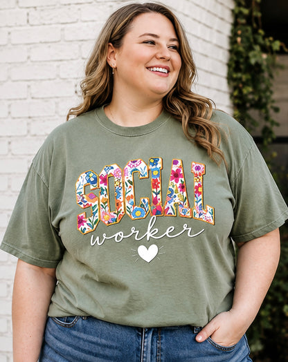 Floral Social Worker