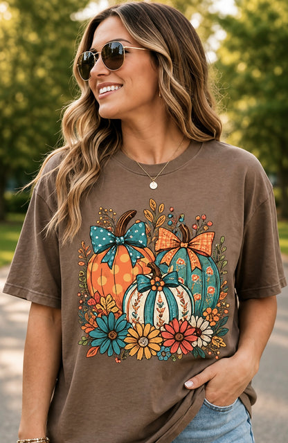 Floral Pumpkin