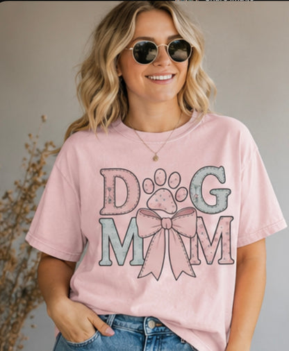 Pastel Dog Mom