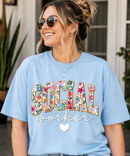 Floral Social Worker