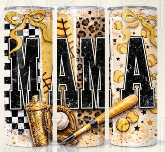 Softball Mama Tumbler