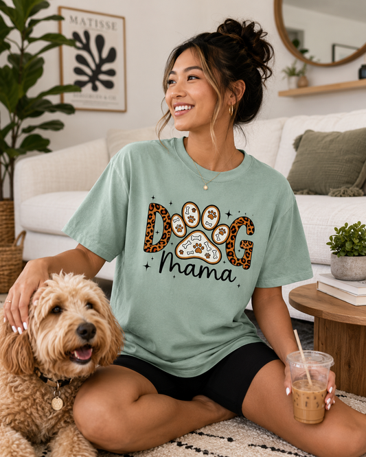 Leopard Print Dog Mom