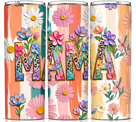 Floral Mama Tumbler