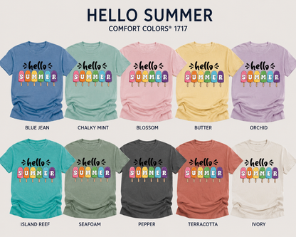 Hello Summer Popsicle