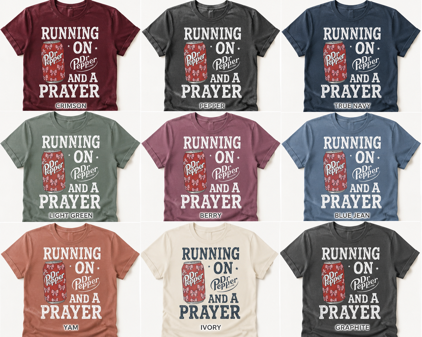 Running on Dr. Pepper