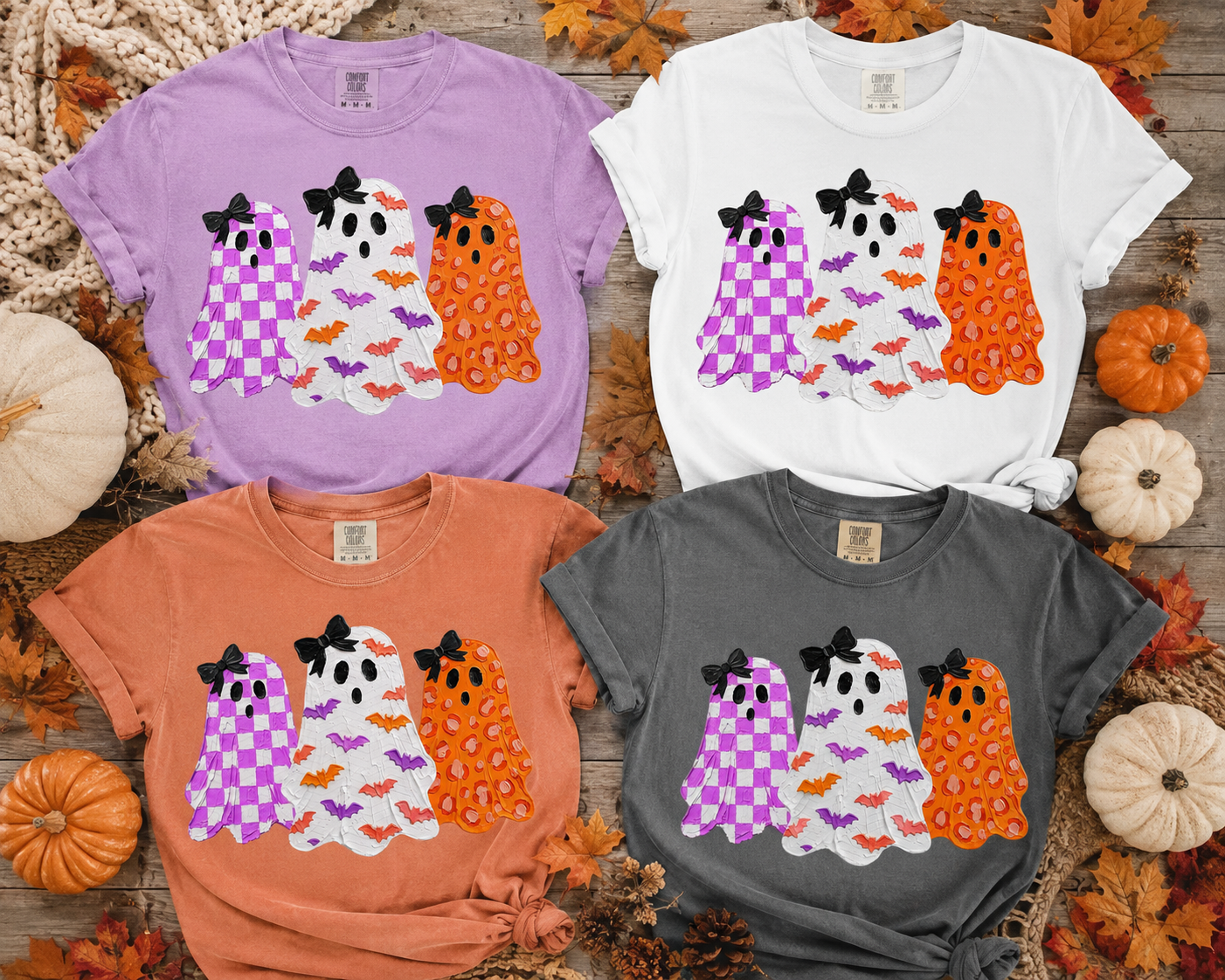Halloween Ghost Trio