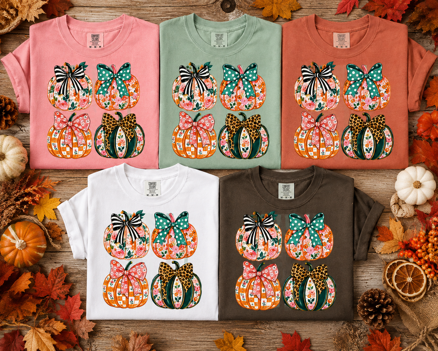 Fall Pumpkin Bow
