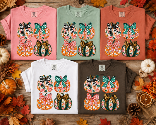 Fall Pumpkin Bow